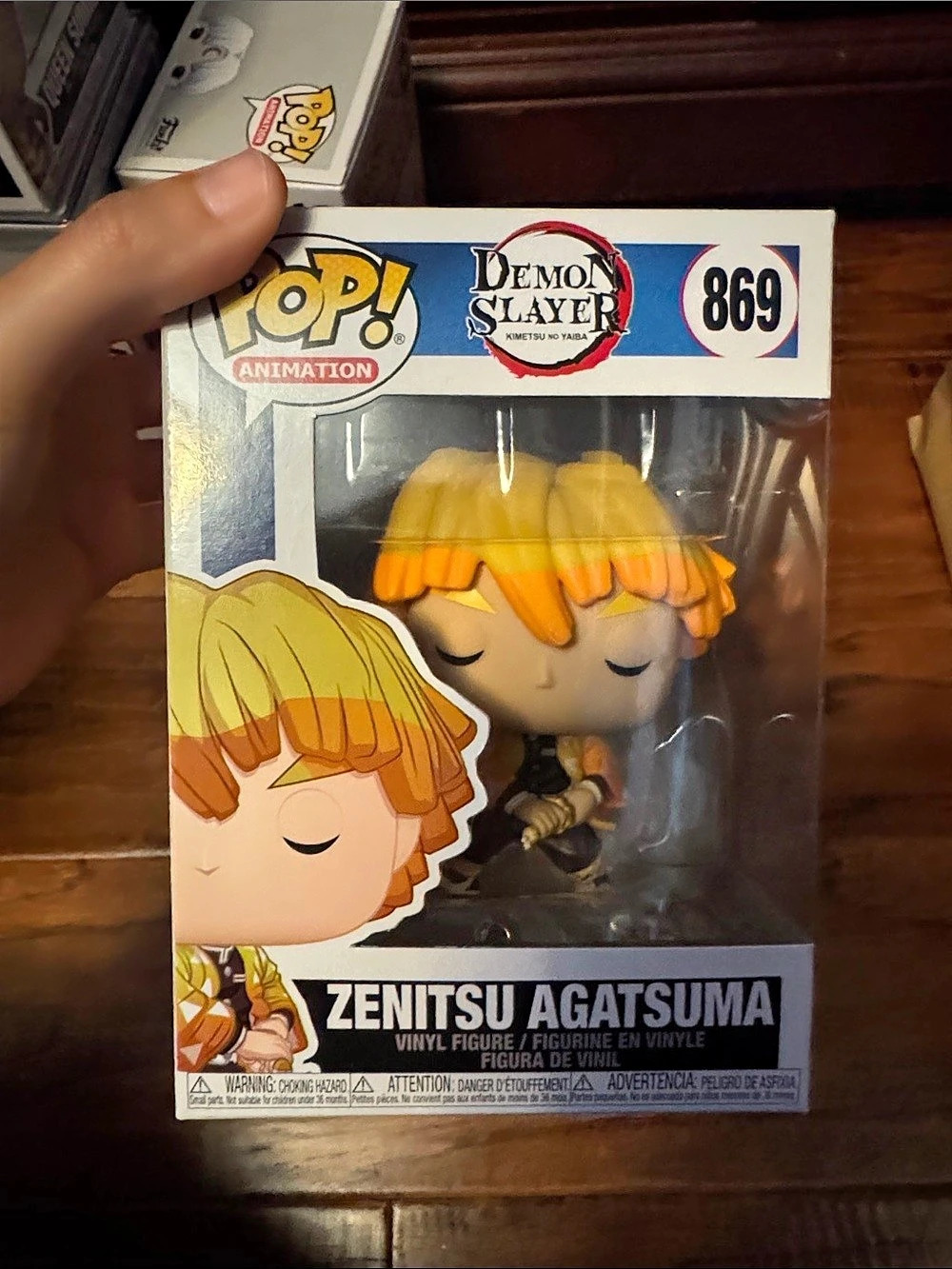 Funko Pop! Animation: Demon Slayer - Zenitsu Agatsuma #869 #869 Figure